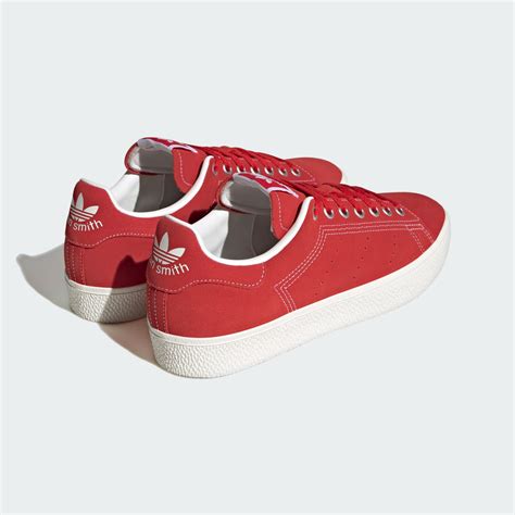 Red Stan Smith adidas Originals Shoes